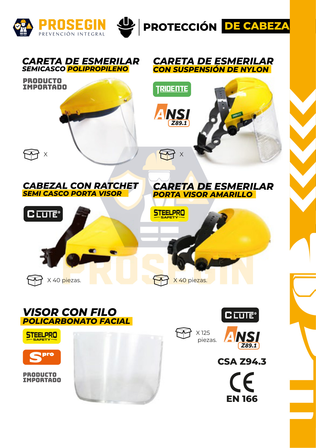 Protección de Cabeza